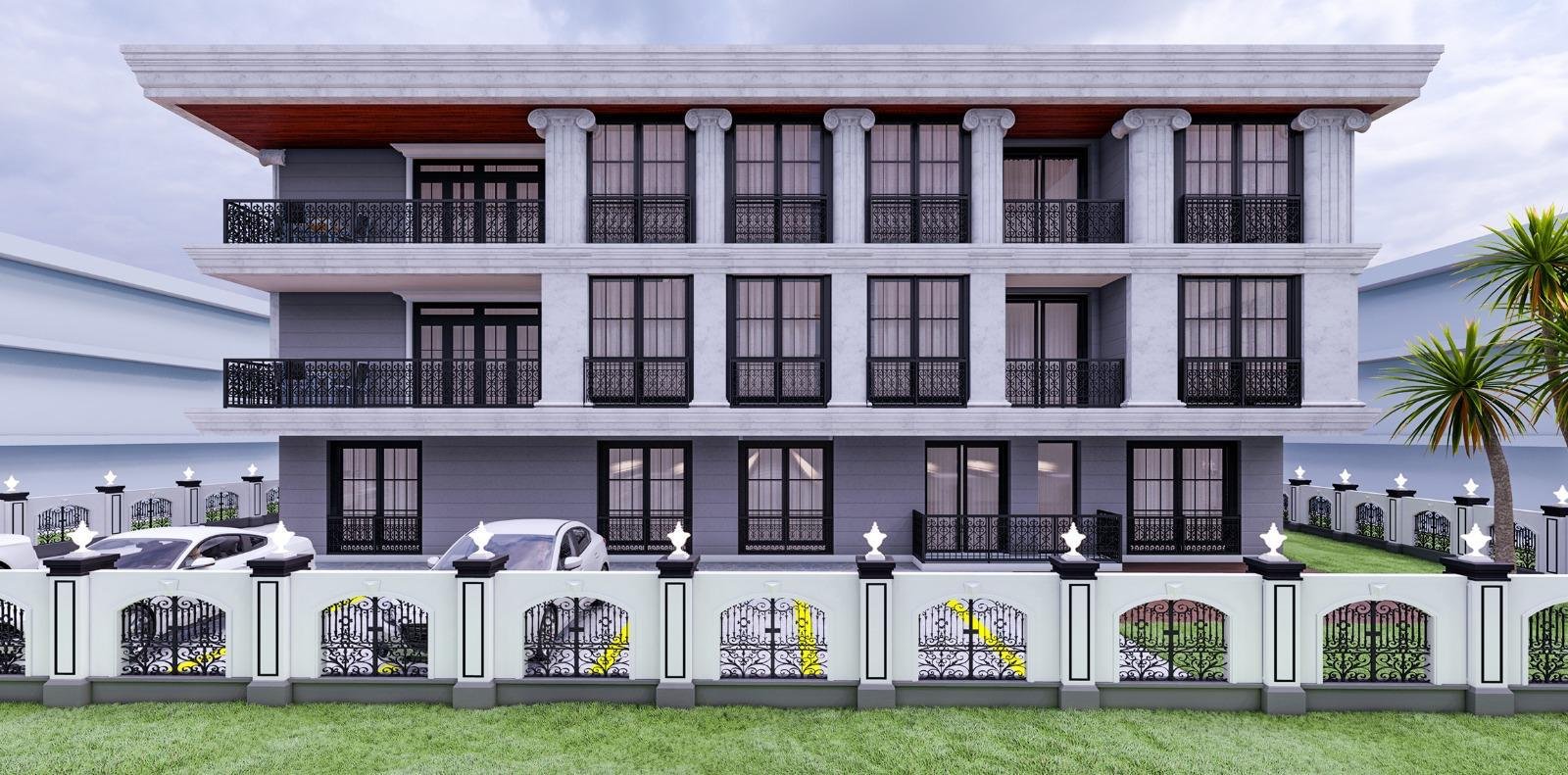 عمارة ديوان - تصميم ثلاثي الأبعاد ٤