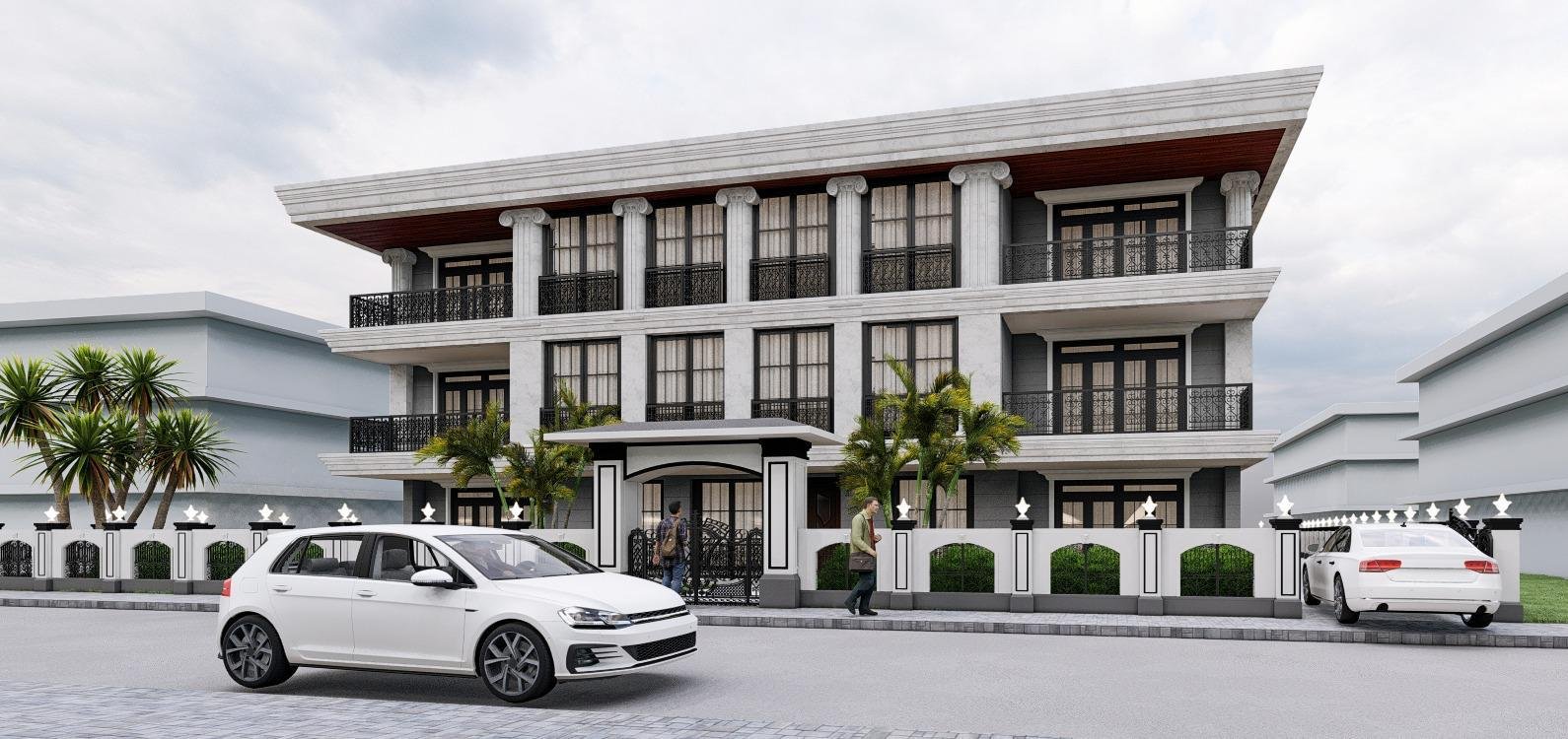 عمارة ديوان - تصميم ثلاثي الأبعاد ٥